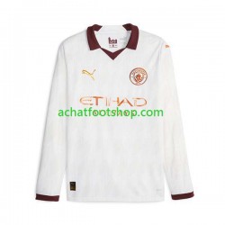 Maillot Manchester City Extérieur Tenue pour Homme 2023-2024 Manche Longue