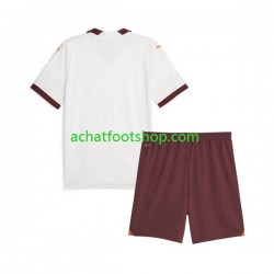 Maillot Manchester City Extérieur Tenue pour Enfant 2023-2024 Manche Courte