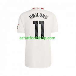 Maillot Manchester United Rasmus Hojlund 11 3ème Tenue pour Homme 2023-2024 Manche Courte Maillot Manchester United Rasmus Hojlund 11 3ème Tenue pour Homme 2023-2024 Manche Courte