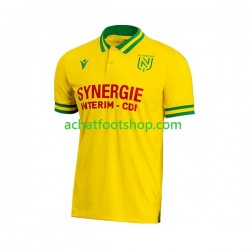 Maillot Nantes Domicile Tenue pour Homme 2023-2024 Manche Courte Maillot Nantes Domicile Tenue pour Homme 2023-2024 Manche Courte