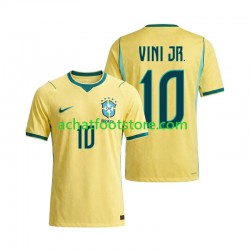 Maillot Brésil Vinicius Junior 10 Domicile Tenue pour Homme Coupe du Monde 2026 Manche Courte Maillot Brésil Vinicius Junior 10 Domicile Tenue pour Homme Coupe du Monde 2026 Manche Courte