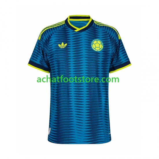 Maillot Colombie Extérieur Tenue pour Homme Coupe du Monde 2026 Manche Courte