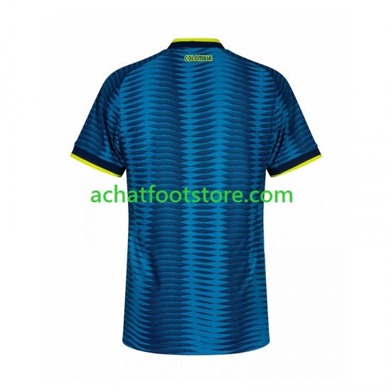 Maillot Colombie Extérieur Tenue pour Homme Coupe du Monde 2026 Manche Courte