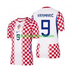Maillot Croatie Andrej Kramaric 9 Domicile Tenue pour Homme Coupe du Monde 2026 Manche Courte