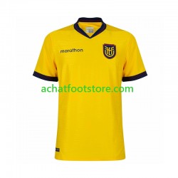 Maillot Ecuador Domicile Tenue pour Homme Coupe du Monde 2026 Manche Courte