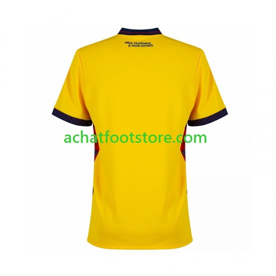Maillot Ecuador Domicile Tenue pour Homme Coupe du Monde 2026 Manche Courte