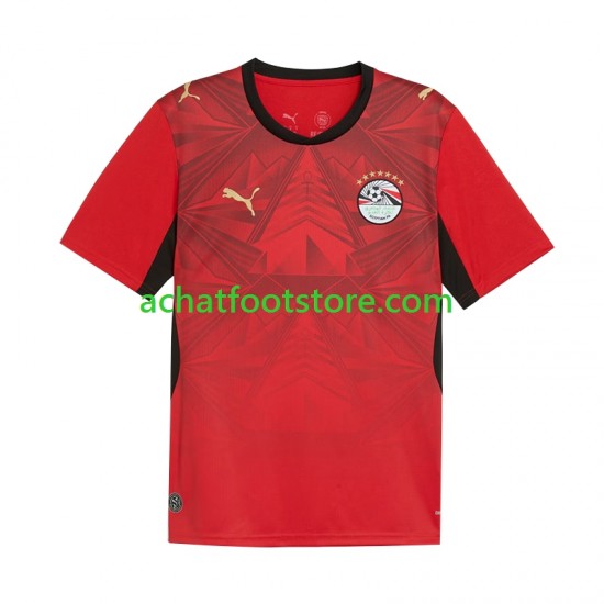 Maillot Égypte Domicile Tenue pour Homme Coupe du Monde 2026 Manche Courte