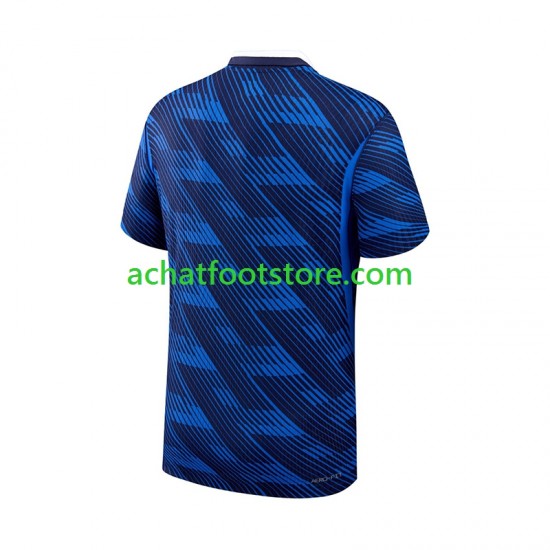 Maillot France Domicile Tenue pour Homme Coupe du Monde 2026 Manche Courte