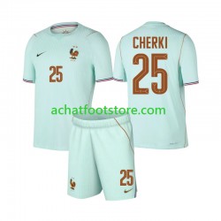 Maillot France Rayan Cherki 25 Extérieur Tenue pour Enfant Coupe du Monde 2026 Manche Courte Maillot France Rayan Cherki 25 Extérieur Tenue pour Enfant Coupe du Monde 2026 Manche Courte