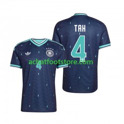 Maillot Allemagne Jonathan Tah 4 Extérieur Tenue pour Homme Coupe du Monde 2026 Manche Courte