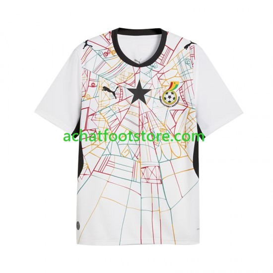 Maillot Ghana Domicile Tenue pour Homme Coupe du Monde 2026 Manche Courte