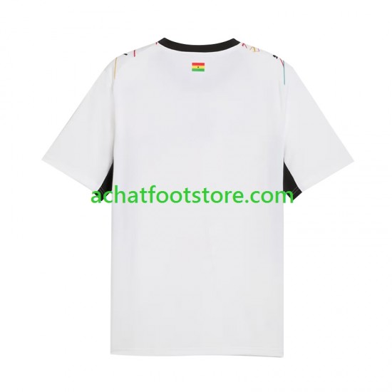Maillot Ghana Domicile Tenue pour Homme Coupe du Monde 2026 Manche Courte