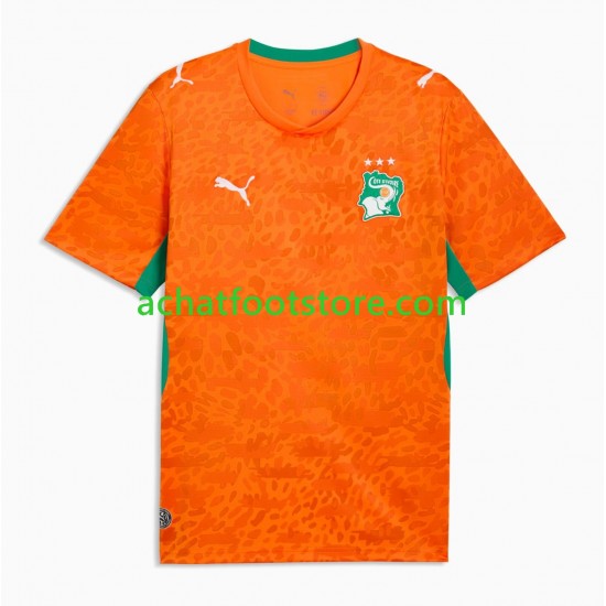 Maillot Côte d'Ivoire Domicile Tenue pour Homme Coupe du Monde 2026 Manche Courte