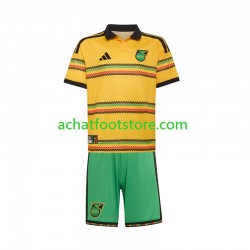 Maillot Jamaïque Domicile Tenue pour Enfant Coupe du Monde 2026 Manche Courte