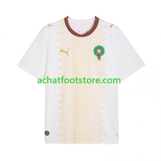 Maillot Maroc Extérieur Tenue pour Homme Coupe du Monde 2026 Manche Courte