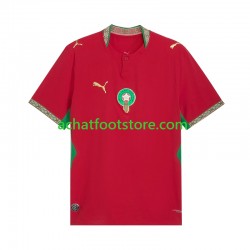 Maillot Maroc Domicile Tenue pour Homme Coupe du Monde 2026 Manche Courte