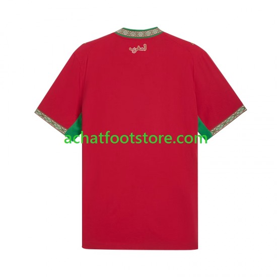 Maillot Maroc Domicile Tenue pour Homme Coupe du Monde 2026 Manche Courte
