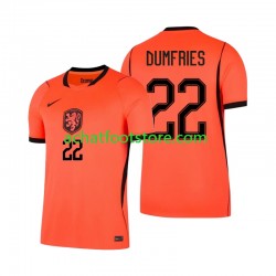 Maillot Pays-Bas Denzel Dumfries 22 Domicile Tenue pour Homme Coupe du Monde 2026 Manche Courte