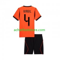 Maillot Pays-Bas Virgil van Dijk 4 Domicile Tenue pour Enfant Coupe du Monde 2026 Manche Courte Maillot Pays-Bas Virgil van Dijk 4 Domicile Tenue pour Enfant Coupe du Monde 2026 Manche Courte