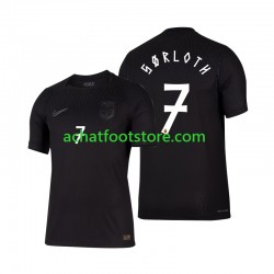 Maillot Norvège Alexander Sorloth 7 Extérieur Tenue pour Homme Coupe du Monde 2026 Manche Courte