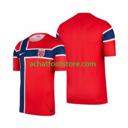Maillot Norvège Domicile Tenue pour Homme Coupe du Monde 2026 Manche Courte