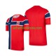 Maillot Norvège Domicile Tenue pour Homme Coupe du Monde 2026 Manche Courte