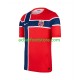 Maillot Norvège Domicile Tenue pour Homme Coupe du Monde 2026 Manche Courte