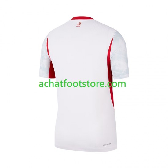 Maillot Pologne Domicile Tenue pour Homme 2026 2027 Manche Courte