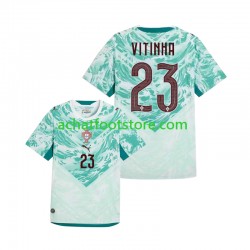 Maillot Portugal Vitinha 23 Extérieur Tenue pour Homme Coupe du Monde 2026 Manche Courte