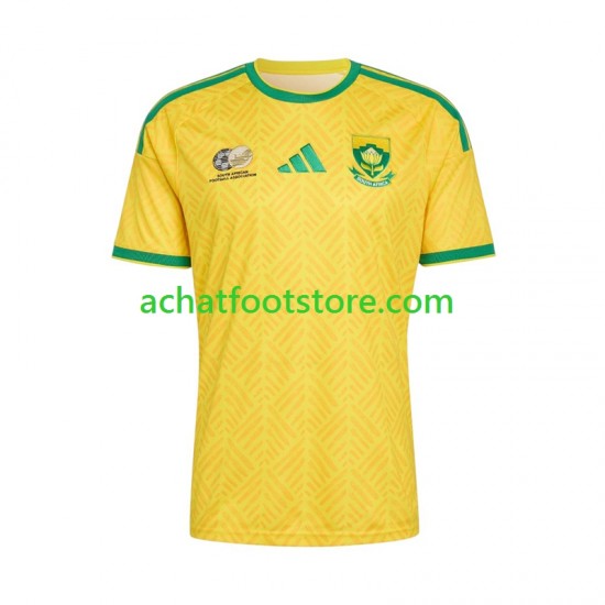 Maillot Afrique Du Sud Domicile Tenue pour Homme Coupe du Monde 2026 Manche Courte