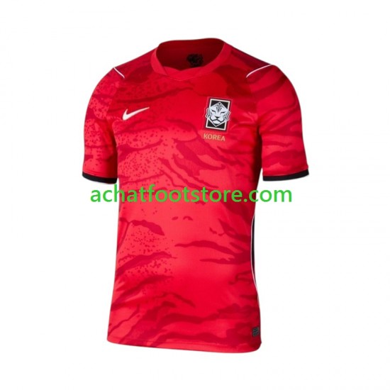 Maillot Corée du Sud Domicile Tenue pour Homme Coupe du Monde 2026 Manche Courte
