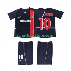 Maillot AC Milan RONALDINHO 10 Rétro Domicile Tenue pour Enfant 2010 2008 Manche Courte Maillot AC Milan RONALDINHO 10 Rétro Domicile Tenue pour Enfant 2010 2008 Manche Courte