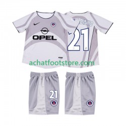 Maillot AC Milan RONALDINHO 21 Rétro Extérieur Tenue pour Enfant 2011 2010 Manche Courte Maillot AC Milan RONALDINHO 21 Rétro Extérieur Tenue pour Enfant 2011 2010 Manche Courte