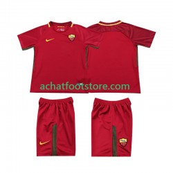 Maillot AS Rome - Rétro Domicile Tenue pour Enfant 2017 2018 Manche Courte