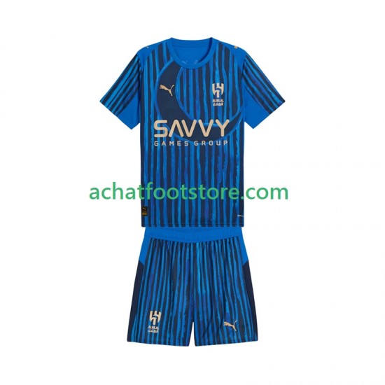 Maillot Al Hilal CWC Domicile Tenue pour Enfant 2025-2026 Manche Courte