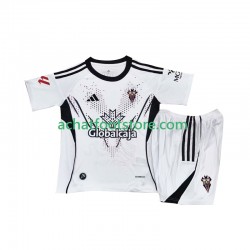 Maillot Albacete Domicile Tenue pour Enfant 2025-2026 Manche Courte