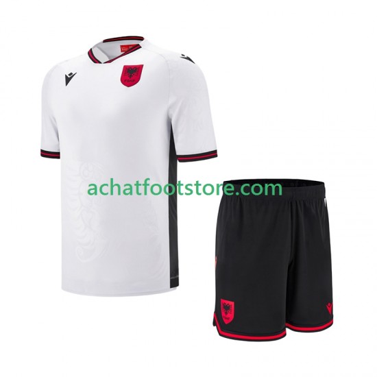 Maillot Albanie Extérieur Tenue pour Enfant 2025-2026 Manche Courte