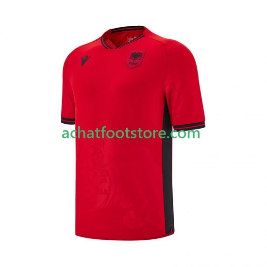 Maillot Albanie Domicile Tenue pour Homme 2025-2026 Manche Courte