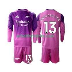 Maillot Arsenal Kepa Arrizabalaga 13 Gardien 3ème Tenue pour Enfant 2025-2026 Manche Longue