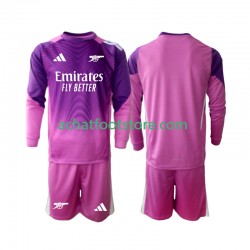 Maillot Arsenal Gardien 3ème Tenue pour Enfant 2025-2026 Manche Longue Maillot Arsenal Gardien 3ème Tenue pour Enfant 2025-2026 Manche Longue