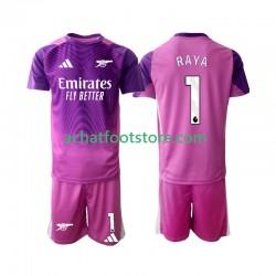 Maillot Arsenal Raya 1 Gardien 3ème Tenue pour Enfant 2025-2026 Manche Courte Maillot Arsenal Raya 1 Gardien 3ème Tenue pour Enfant 2025-2026 Manche Courte