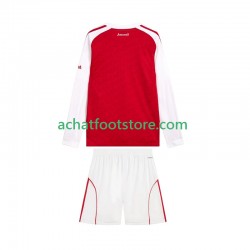 Maillot Arsenal Domicile Tenue pour Enfant 2025-2026 Manche Longue