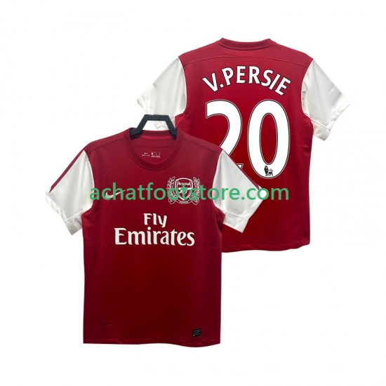 Maillot Arsenal V PERSIE 20 Rétro Domicile Tenue pour Homme 2011 2012 Manche Courte