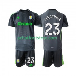 Maillot Aston Villa Emiliano Martinez 23 Gardien Domicile Tenue pour Enfant 2025-2026 Manche Courte