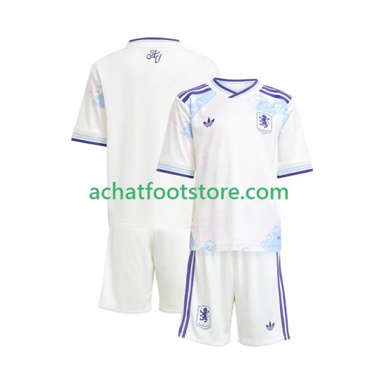 Maillot Aston Villa 3ème Tenue pour Enfant 2025-2026 Manche Courte