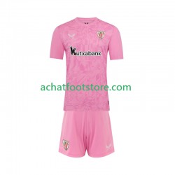 Maillot Athletic Bilbao Gardien Extérieur Tenue pour Enfant 2025-2026 Manche Courte
