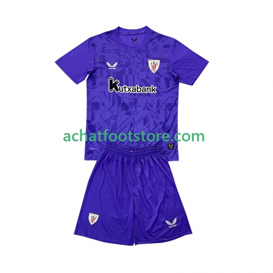 Maillot Athletic Bilbao Gardien 3ème Tenue pour Enfant 2025-2026 Manche Courte