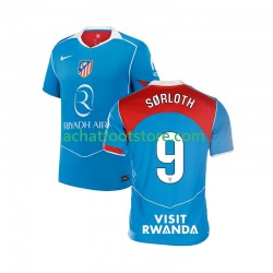 Maillot Atlético Madrid Alexander Sorloth 9 3ème Tenue pour Homme 2025-2026 Manche Courte