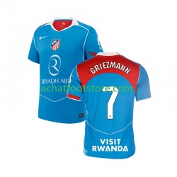 Maillot Atlético Madrid Antoine Griezmann 7 3ème Tenue pour Homme 2025-2026 Manche Courte