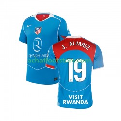 Maillot Atlético Madrid Julian Alvarez 19 3ème Tenue pour Homme 2025-2026 Manche Courte
